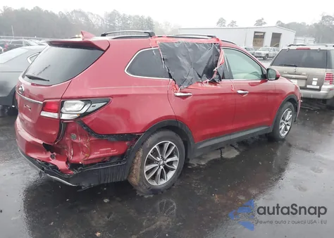 2017 Hyundai Santa Fe Se from USA, damaged, VIN KM8SM4HF5HU170027